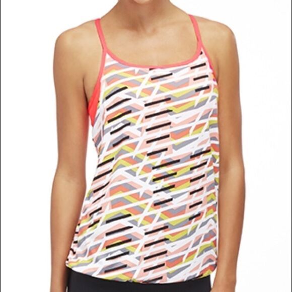 Fabletics Print Norwalk Sport Tank Bra Top - Picture 1 of 5